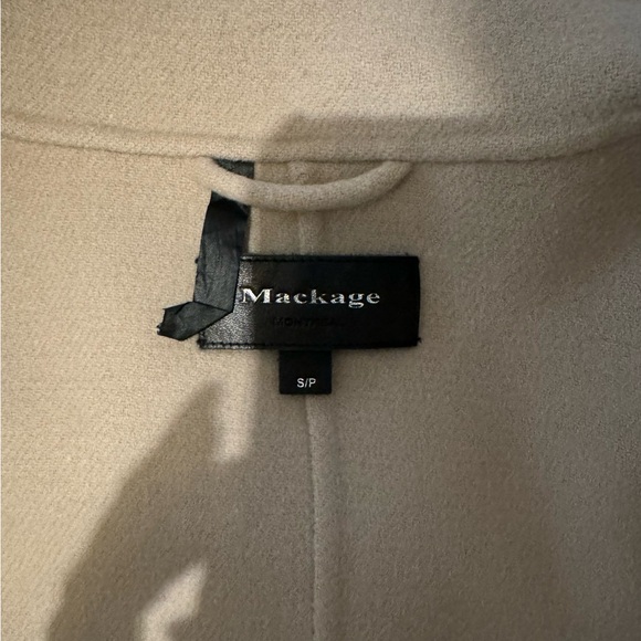 Mackage MAI-CN Double-face wool wrap coat - Picture 10 of 12